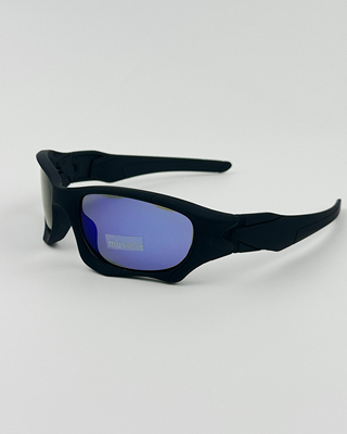 运动凹造型偏光墨镜骑行ins