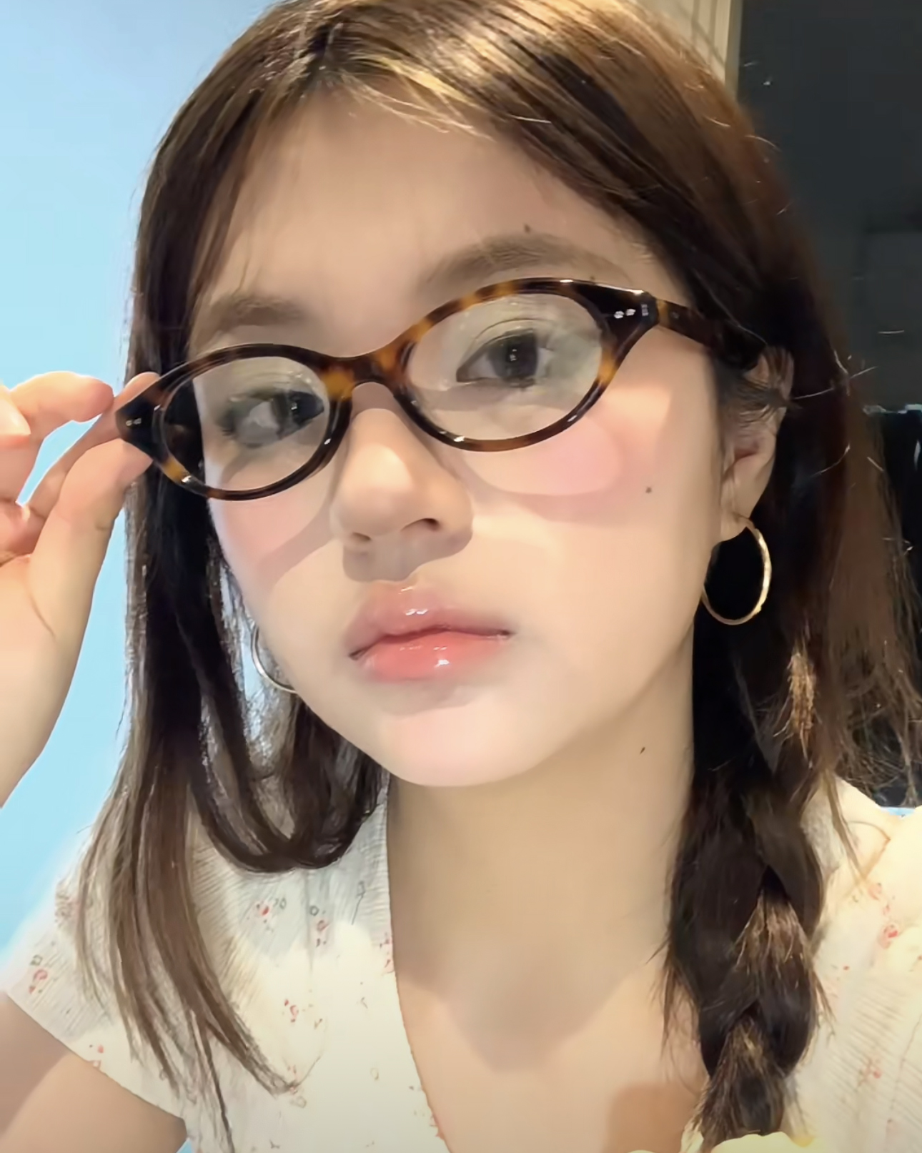 404的店韩版圆脸神器时髦复古眼镜配度数书呆子ins网红防蓝光镜架