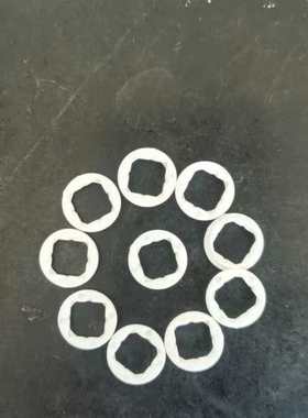 LED铝光杯居中盖绝缘片XHP-70垫片手电筒配件耐高温塑料垫片