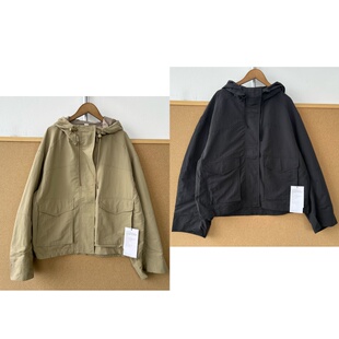 外套Y26 全新女士冲锋衣连帽户外防水露营短款 127高高货