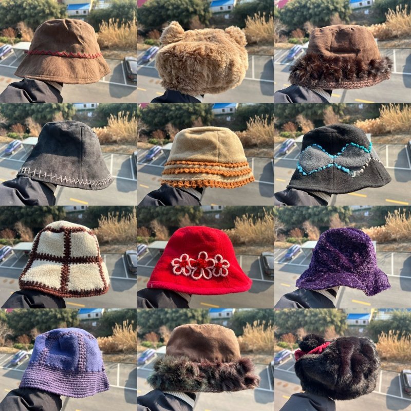 3S-57森系简约百搭保暖渔夫帽度假旅游冬季氛围感气质慵懒风Z26-1,服饰配件/皮带/帽子/围巾,帽子,淘宝优惠券,粉丝福利购,淘宝优惠卷