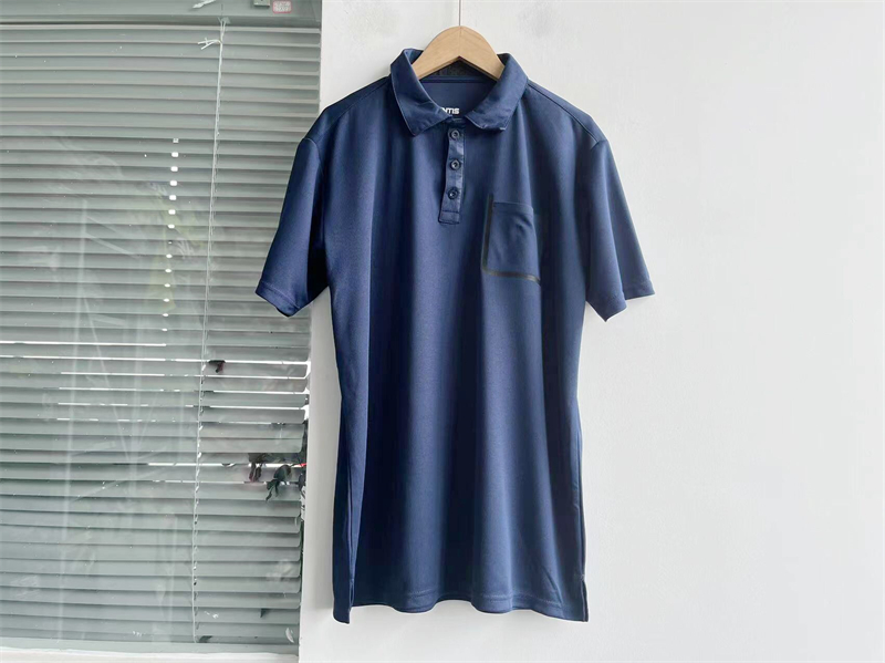 翻领polo短袖t恤轻奢透气宽松