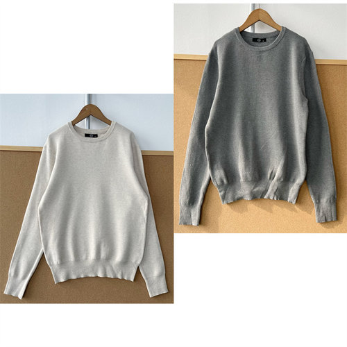 南11-61 含76%棉 质感很好！圆领慵懒风高级感舒适百搭毛衣Z25-12