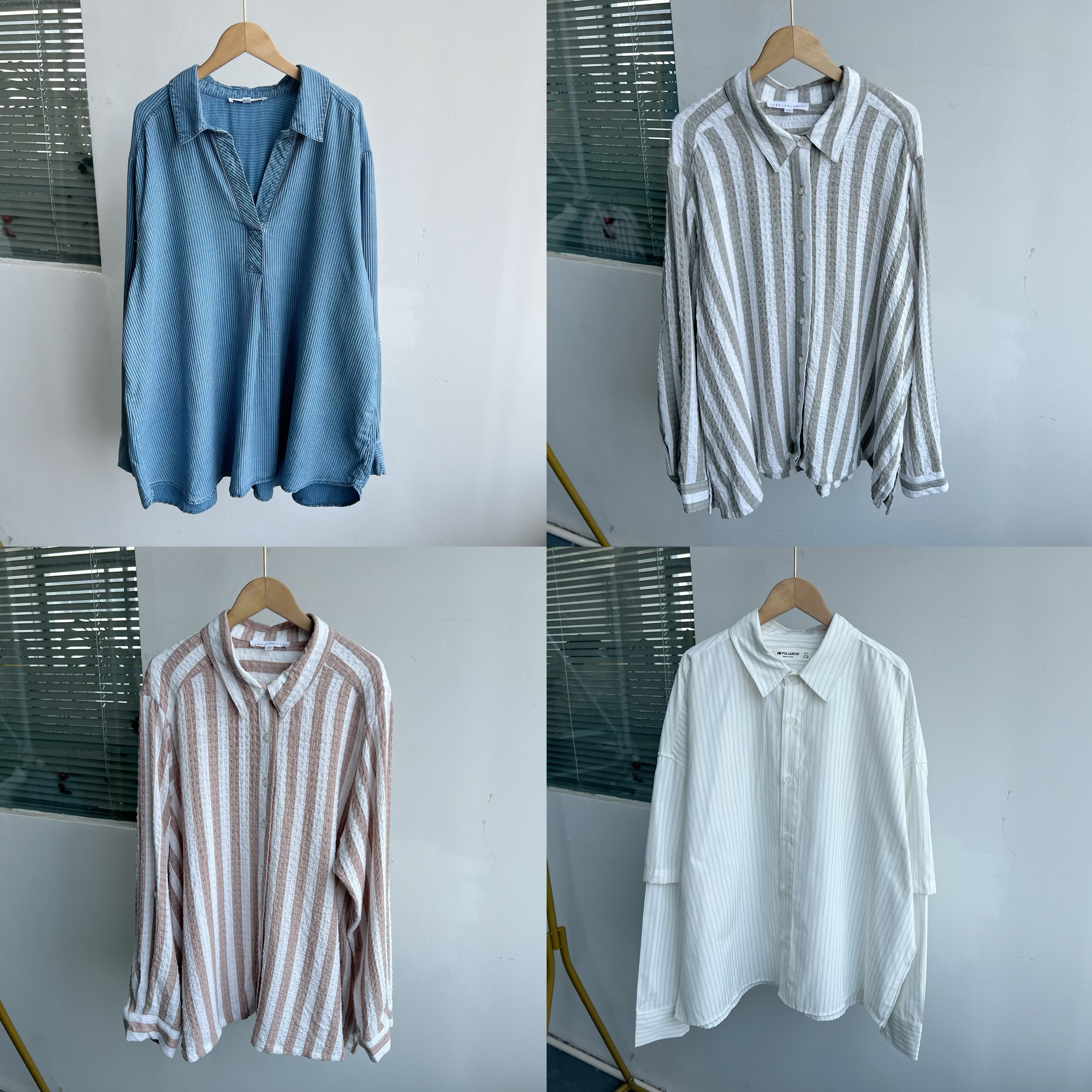 2K-19高货衬衫！敲舒服简约舒适日常通勤外穿随性松弛感上衣J25-5