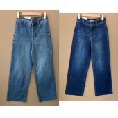 H25 24高货 弹力特别大简约百搭舒适高腰高弹直筒阔腿牛仔裤