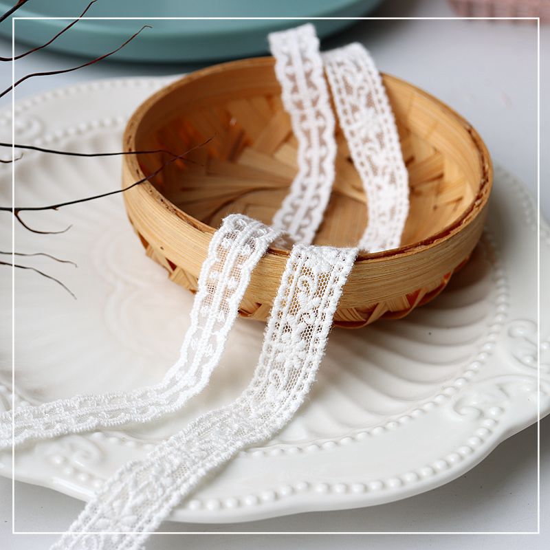 纯棉棉线蕾丝花边辅料 DIY手工桌布花边布艺材料沙发窗帘服装布料