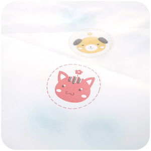 透明印花防水冰箱罩家电防水防油污盖巾家用冰箱罩收纳挂袋单开门