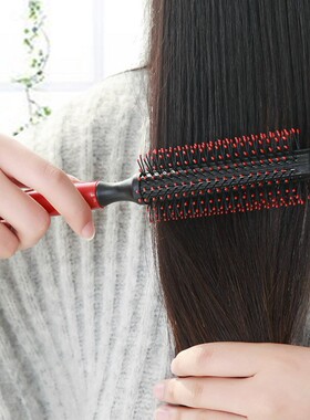 造型梳吹梳子梨花梳梳美发直发高级大板卷发滚梳圆筒专业