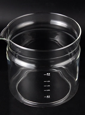 荣事达养生壶配件玻璃壶1.5L电热烧水壶YSH150H上壶体玻璃体壶身