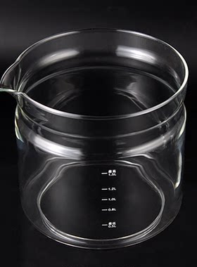 荣事达养生壶配件玻璃壶1.5L电热烧水壶YSH150H上壶体玻璃体壶身