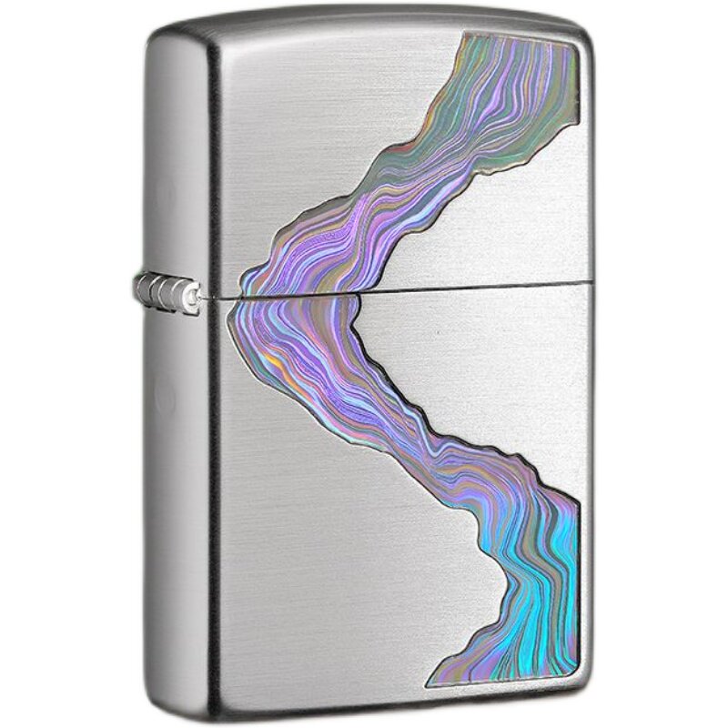 zippo打火机送礼川流不息收藏