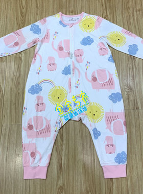 Hallmark贺曼宝宝睡袋竹纤维春款女婴儿童分腿睡袋防踢被卡通印花