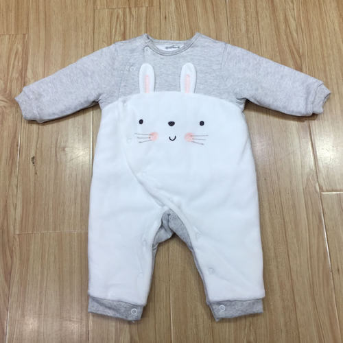 Hallmark婴儿连体衣秋冬夹棉爬服