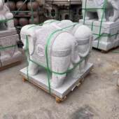 惠安招财石雕大象一对酒店别墅门口摆件看门石象企业吸财象惠安厂