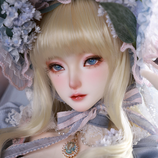 GEM贵族娃娃 馥郁花庭系列 3分BJD女娃 风信子 西尔维娅 全套玩偶