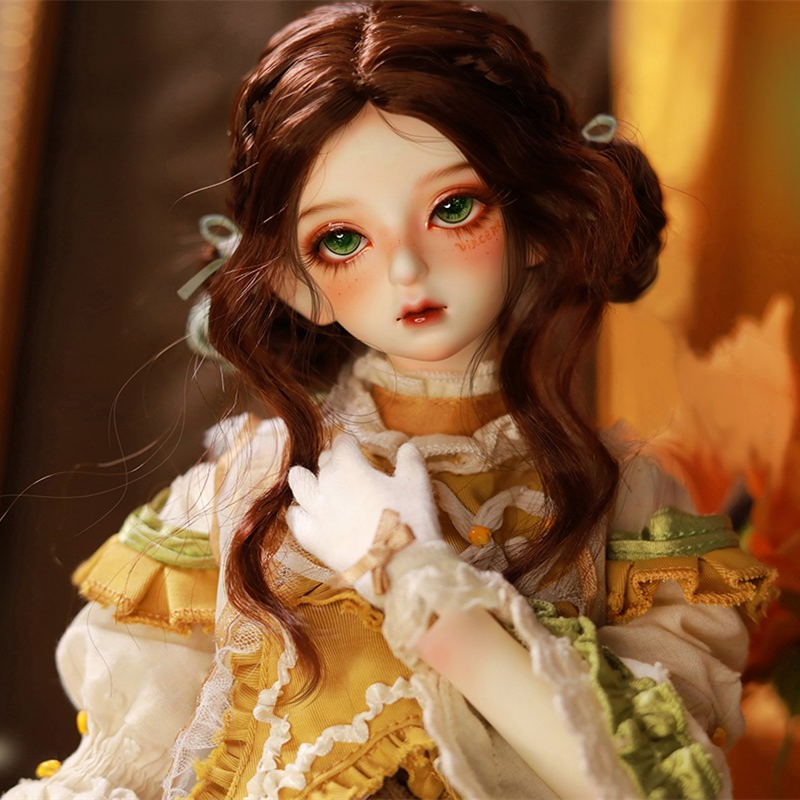 GEM4分向日葵摩卡棕包包头假发