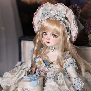 45cm全套潮玩古典玩偶 4分BJD女娃西莉亚 GEM贵族娃娃 礼盒物语