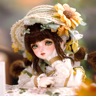 30cm全套 GEM贵族娃娃 6分BJD开眼向日葵 花系列 SD玩偶 文森特