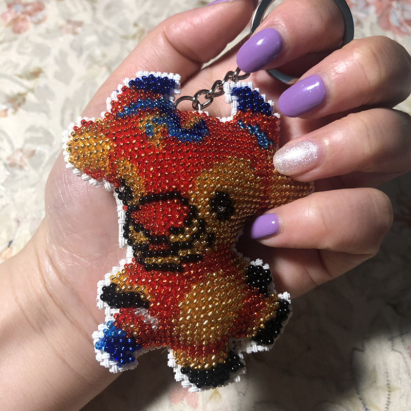 十二生肖钥匙扣珠绣车上车内车载2026新款自己手工十字绣汽车挂件,汽车用品/电子/清洗/改装,车挂,淘宝优惠券,粉丝福利购,淘宝优惠卷