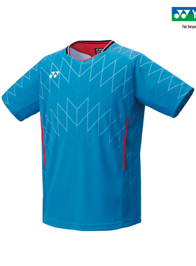 2025新款YONEX尤尼克斯羽毛球服短袖大赛服男款运动比赛T恤10698