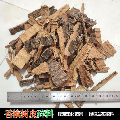香槟树皮碎料爬宠垫材绿植植料