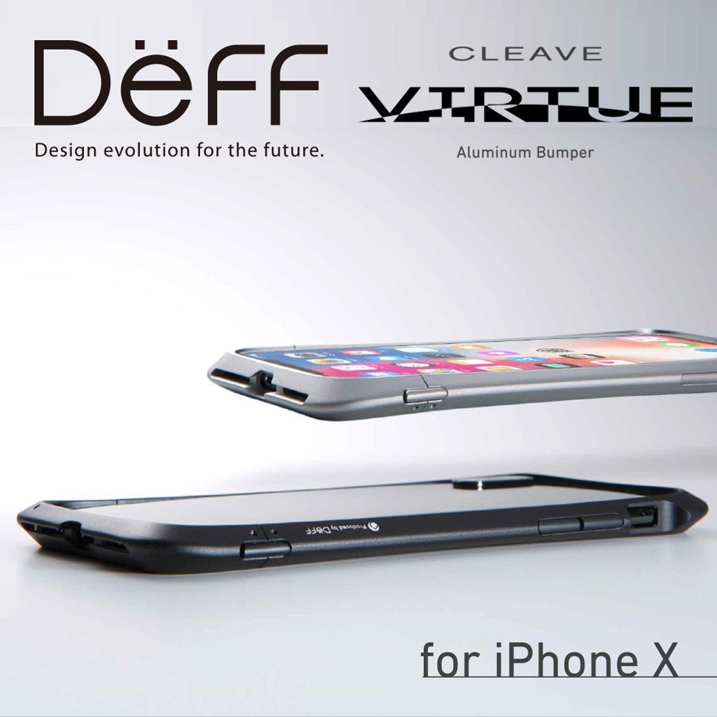 ÈÕ±¾Deff Cleave iPhone XÂÁºÏ½ð±ß¿òVIRTUE³¬Çᱡ½ðÊôÊÖ»ú¿Ç·Àˤ