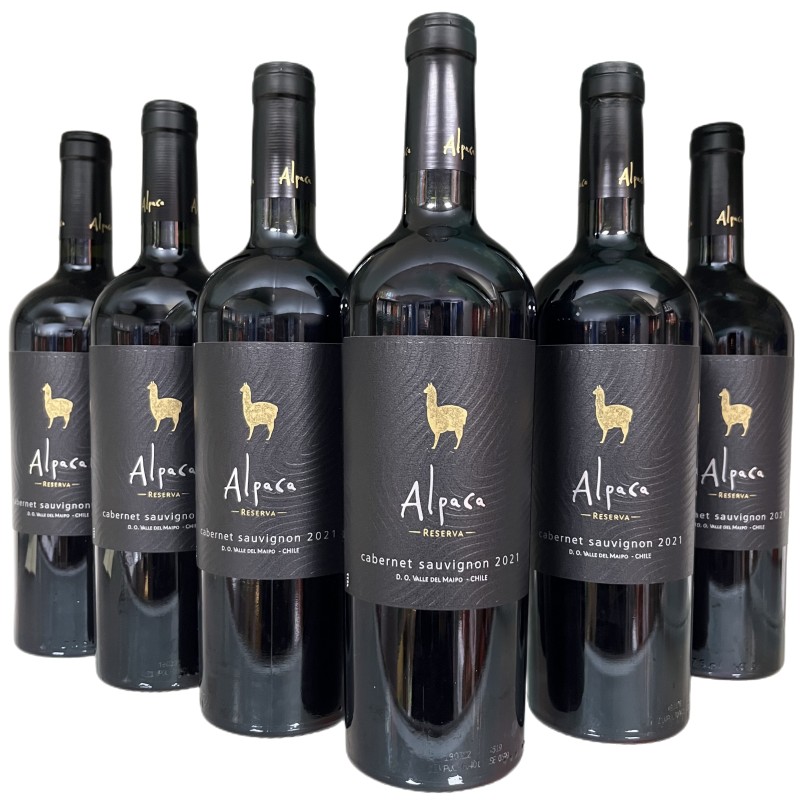 珍藏级赤霞珠ALPACA金羊驼红酒