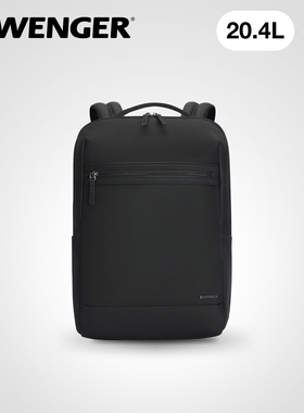 瑞士军刀WENGER威戈商务休闲双肩包17英寸笔记本大容量防泼水