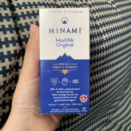 荷兰Minami MorEPA青少年成人鱼油85%深海鱼油60粒