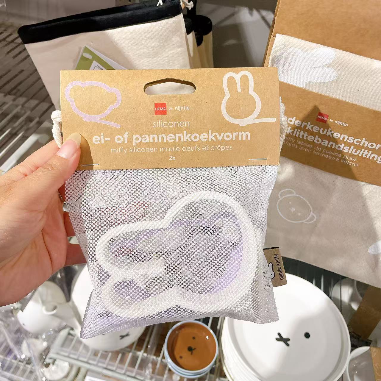 荷兰HEMA米菲兔硅胶煎饼模具