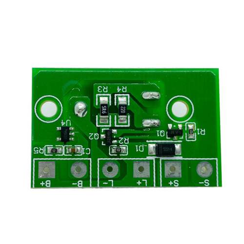 自带开关太阳能草坪灯控制器3.7V