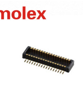 Molex正品板对板555600347/55560-0347黄铜镀金0.5间距34PPCB插座