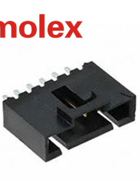 Molex正品线对板705430007/70543-0007黄铜镀金2.54间距8PPCB插座