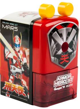 广博9768铠甲勇士削笔机男孩喜欢手摇卷笔刀小学生动漫卡通削笔器