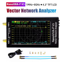 NanoVNA-F V3 1M-6G 矢量网络分析仪 天线分析仪 HF VHF UHF 短波
