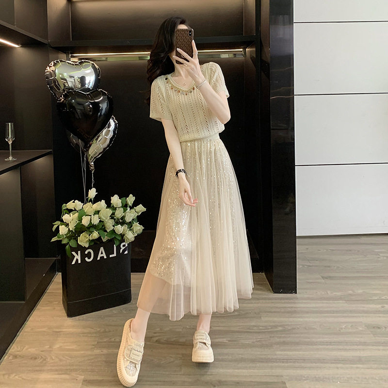 裙子女款爆款2025新款高级感休闲运动套装