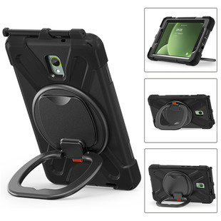 适用于三星galaxy Tab Active3保护壳8英寸SM-T575皮套Samsung SM-T570手提保护套肩带外壳
