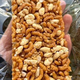 红薯冻米糖 番薯米花酥 东阳麻糖手工现做农家糖永康冬米糖切糕