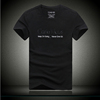new pattern men's wear summer Self cultivation Round neck t-shirt men Lycra cotton Versatile fashion Short sleeved Simplicity Men T-shirts 315 black
