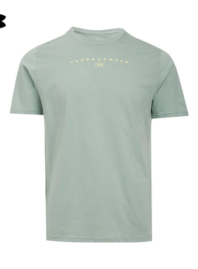 UA春夏Stacked男子印花运动休闲短袖T恤6000211