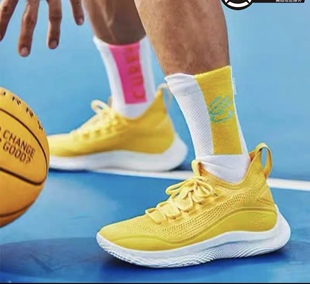 UA安德玛 库里Curry男女篮球运动袜训练健身防滑中筒袜子-1358779