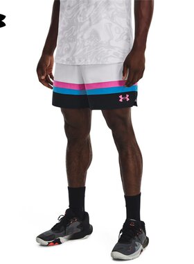安德玛官方UA春夏Baseline男子梭织篮球运动短裤1377309