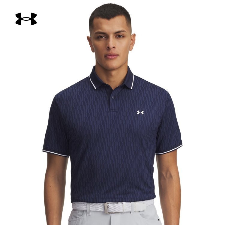 安德玛官方UA秋冬Drive Sport男子提花高尔夫Polo衫6003720,运动服/休闲服装,运动POLO衫,淘宝优惠券,粉丝福利购,淘宝优惠卷