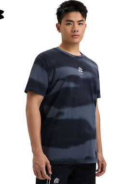 安德玛官方UA春夏CURRY库里男子高克重篮球短袖T恤1387107