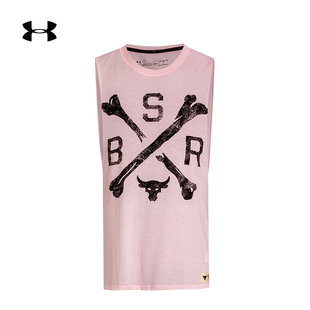 安德玛官方UA Rock强森男子训练运动背心1360741 Project