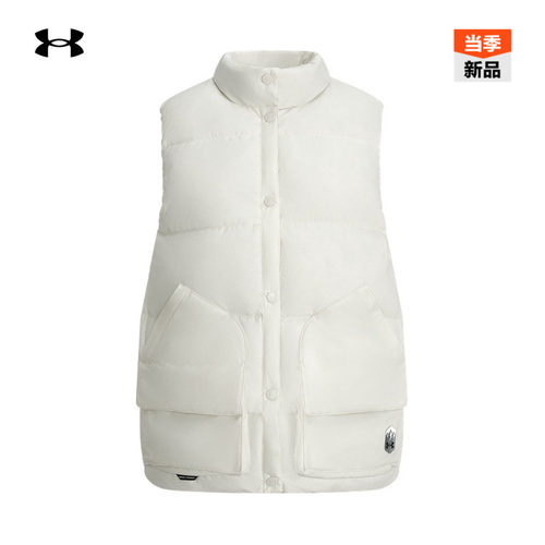 安德玛官方【城市野趣系列】UA女子600蓬运动休闲羽绒马甲6010043