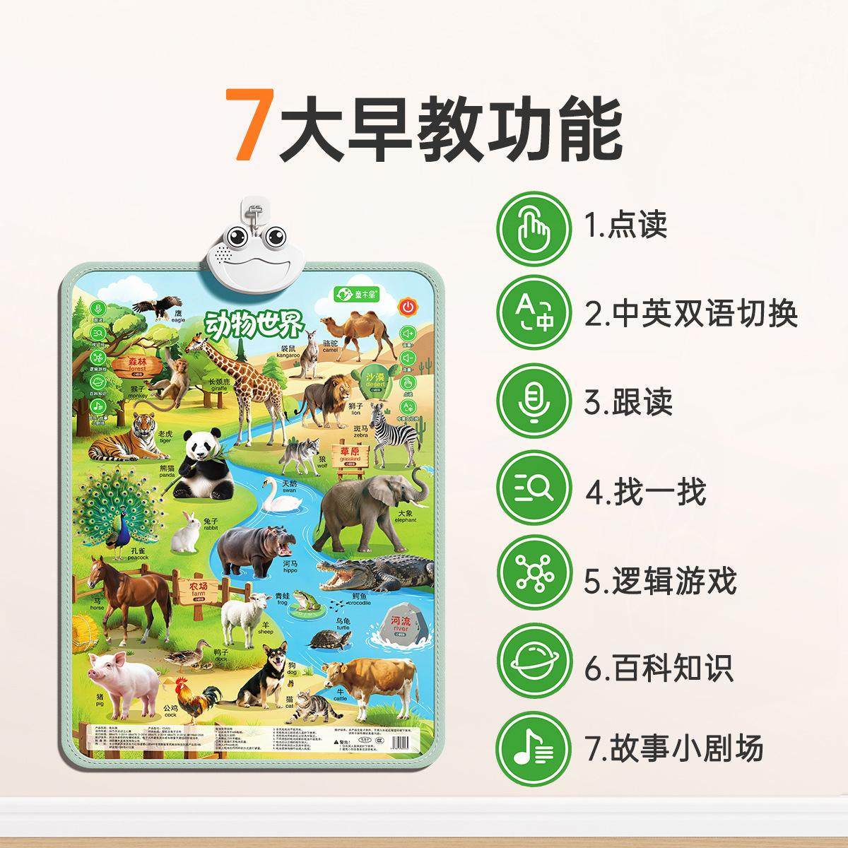 有声挂图儿童早教男女宝宝逻辑