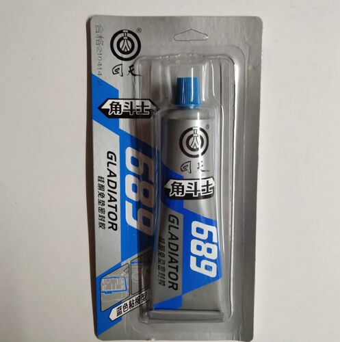 回天角斗士689硅酮免垫密封胶回天胶平面密封胶蓝色粘接剂85g