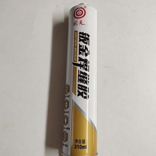 回天新款白色玻璃胶钣金焊缝密封胶聚氨酯胶打胶器 310ml
