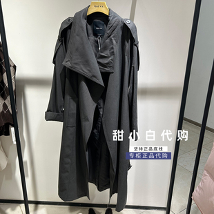 【促销】MOFAN摩凡秋冬专柜FOF436827休闲中长大衣风衣1499